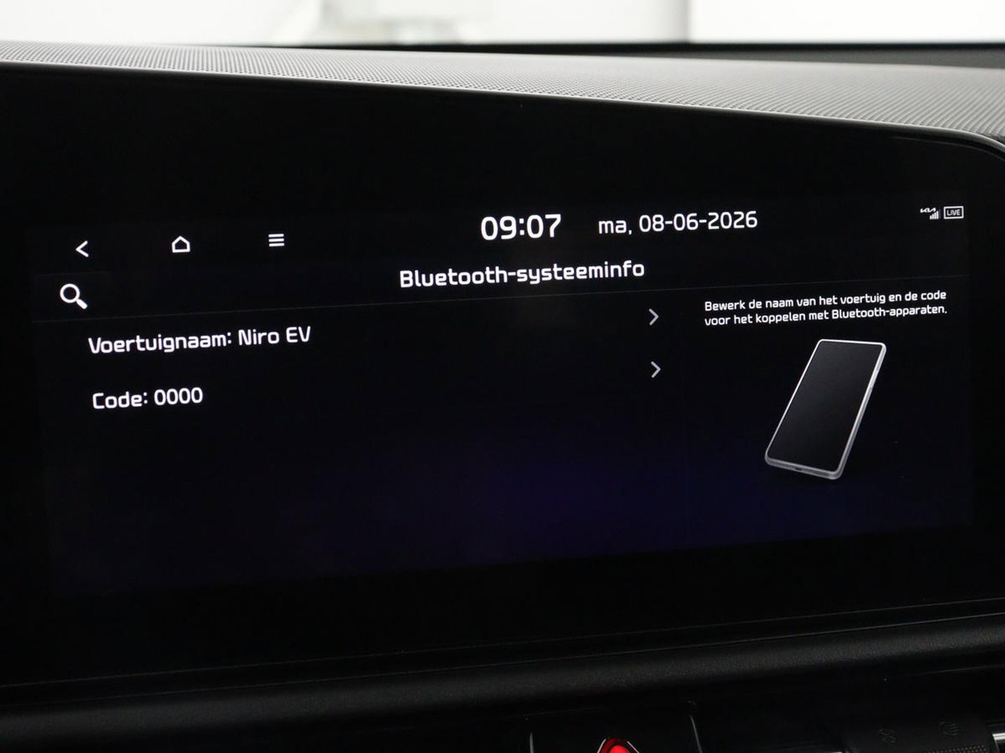 Kia Niro EV DynamicLine 64.8 kWh | Adaptive cruise | SOH 96,9% | Half leder | Carplay | Full LED | Keyless | Sfeerverlichting | File Assistent | Camera | Navigatie | Parkeerhulp | Climate control