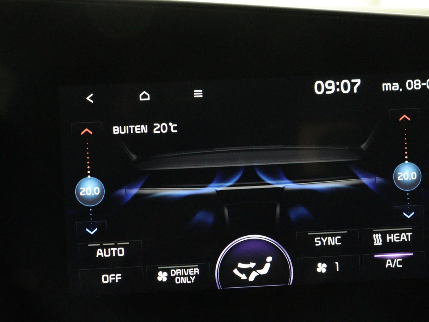 Kia Niro EV DynamicLine 64.8 kWh | Adaptive cruise | SOH 96,9% | Half leder | Carplay | Full LED | Keyless | Sfeerverlichting | File Assistent | Camera | Navigatie | Parkeerhulp | Climate control