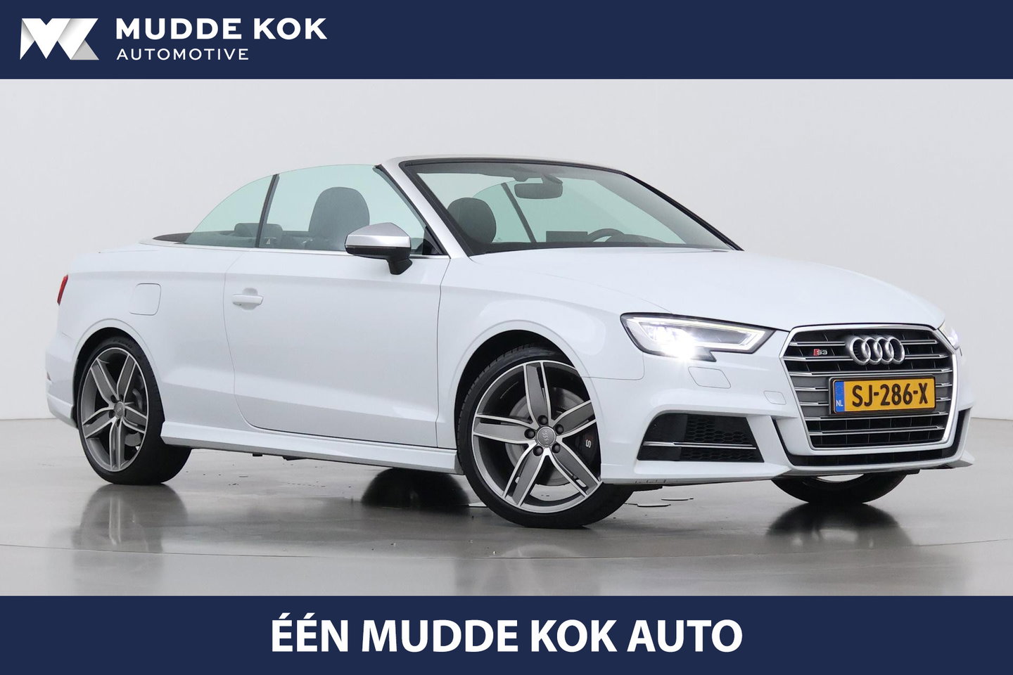 Audi A3 Cabriolet 2.0 TFSI S3 Quattro Pro Line Plus | Leder/Alcantara | Matrix LED | Stoel + Nekverwarming | Cruise Control | Keyless | Navigatie | 19 Inch