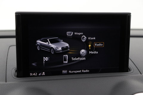 Audi A3 Cabriolet 2.0 TFSI S3 Quattro Pro Line Plus | Leder/Alcantara | Matrix LED | Stoel + Nekverwarming | Cruise Control | Keyless | Navigatie | 19 Inch