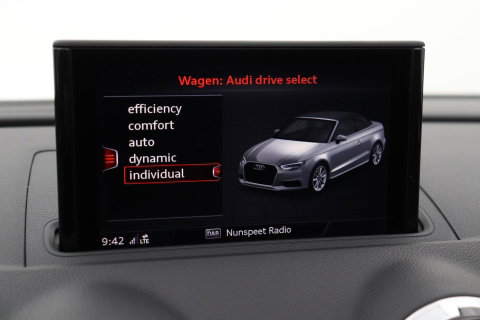 Audi A3 Cabriolet 2.0 TFSI S3 Quattro Pro Line Plus | Leder/Alcantara | Matrix LED | Stoel + Nekverwarming | Cruise Control | Keyless | Navigatie | 19 Inch