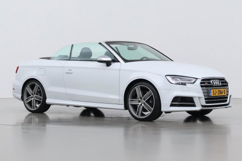 Audi A3 Cabriolet 2.0 TFSI S3 Quattro Pro Line Plus | Leder/Alcantara | Matrix LED | Stoel + Nekverwarming | Cruise Control | Keyless | Navigatie | 19 Inch
