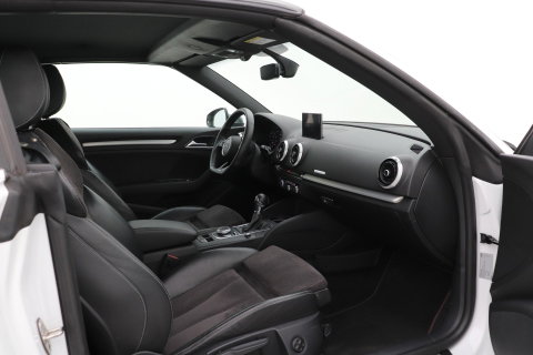 Audi A3 Cabriolet 2.0 TFSI S3 Quattro Pro Line Plus | Leder/Alcantara | Matrix LED | Stoel + Nekverwarming | Cruise Control | Keyless | Navigatie | 19 Inch