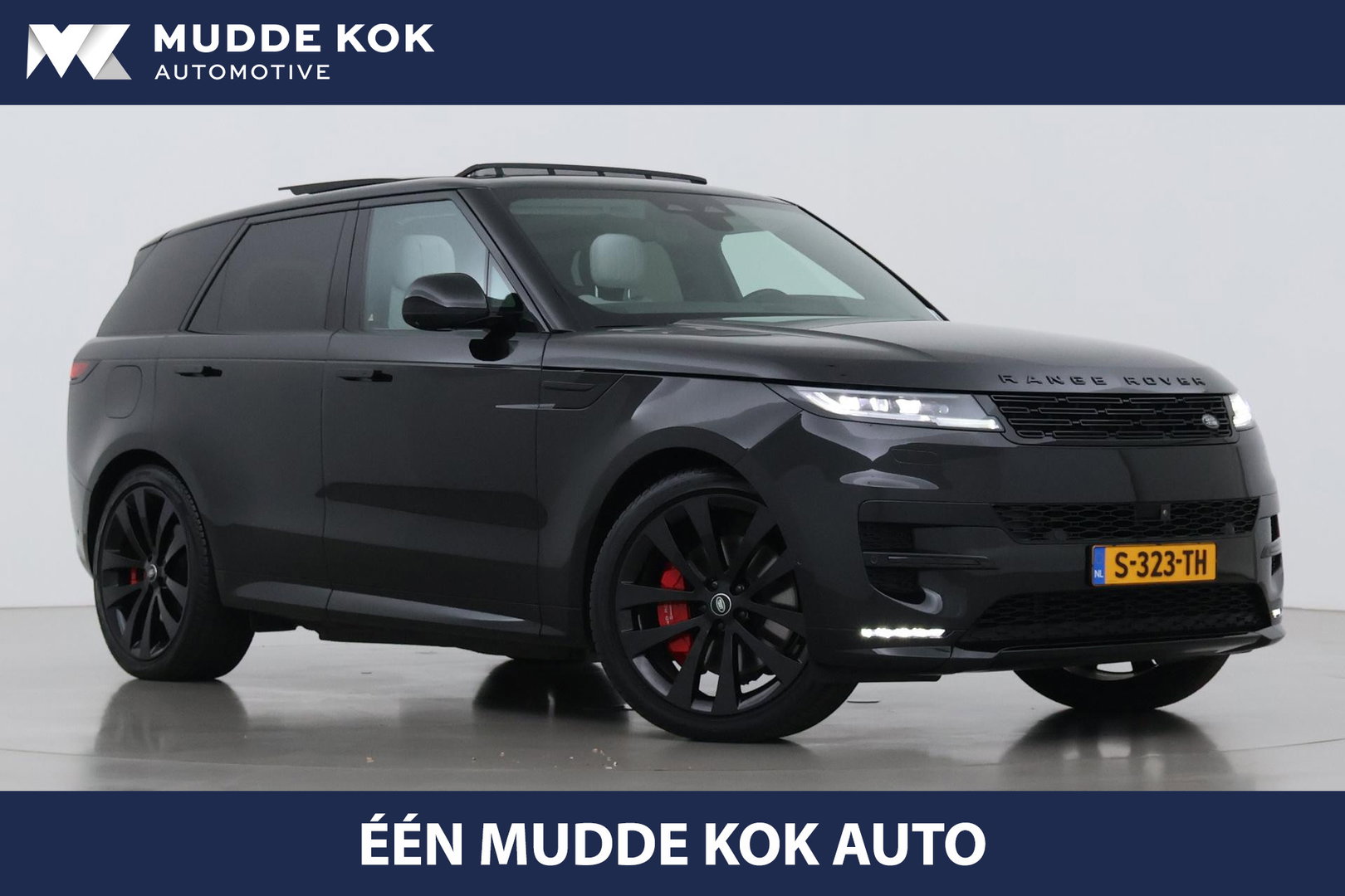 Land Rover Range Rover Sport 3.0 P510e First Edition | Luchtvering | Panoramadak | Achterasbesturing | Koelbox | 360° Camera | Massage + Ventilatiestoelen | 23 Inch