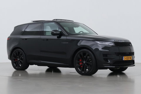 Land Rover Range Rover Sport 3.0 P510e First Edition | Luchtvering | Panoramadak | Achterasbesturing | Koelbox | 360° Camera | Massage + Ventilatiestoelen | 23 Inch