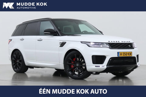 Land Rover Range Rover Sport 3.0 P400 MHEV HST | 3.0 BENZINE | Luchtvering | Panoramadak | Trekhaak | Stoelventilatie | Carbon Pack | BLIS | 22 Inch
