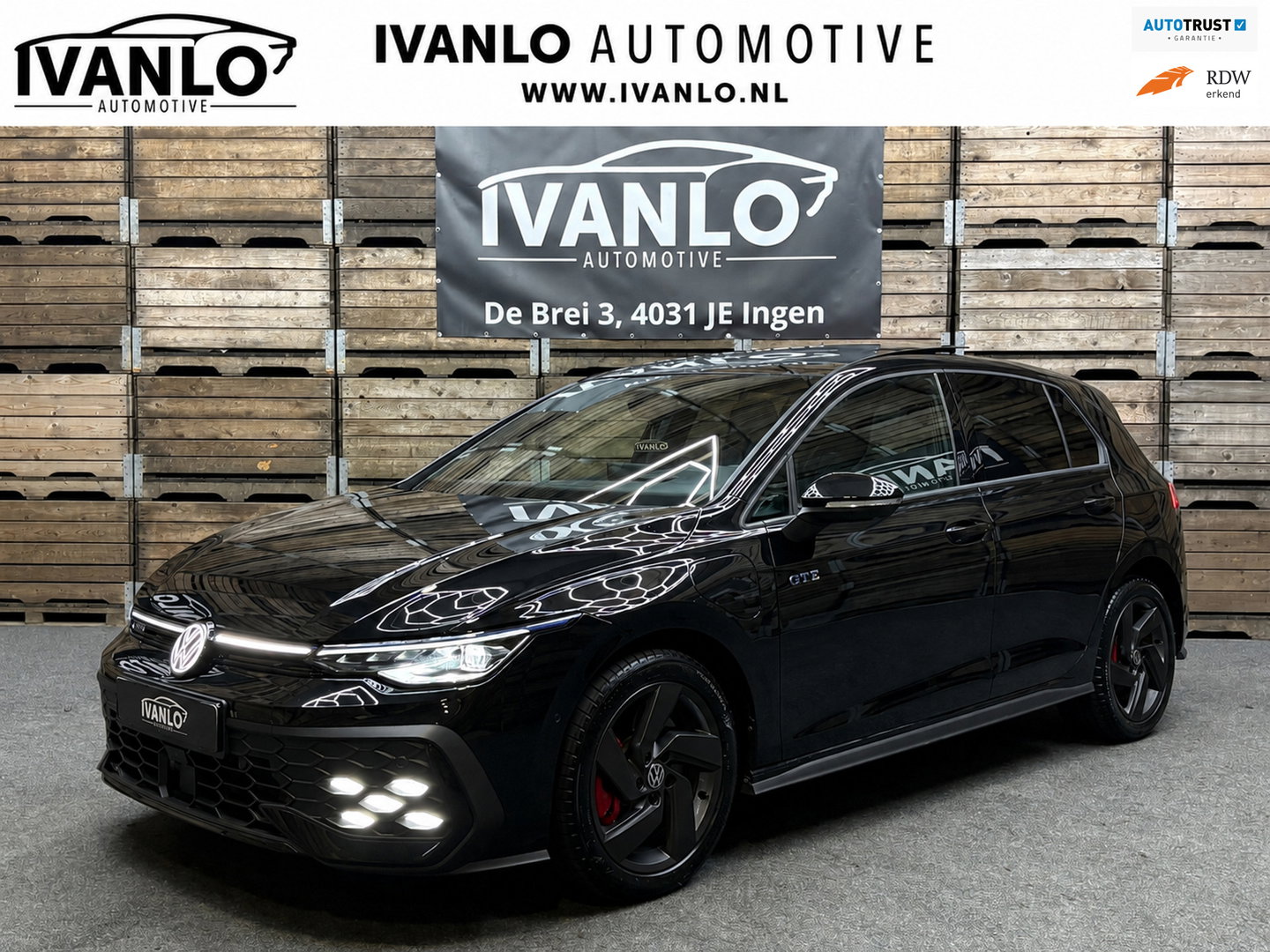 Volkswagen Golf 1.5 eHybrid GTE Leder "vienna"Led IQ Lights Pano Trekhaak HUD 17"LM