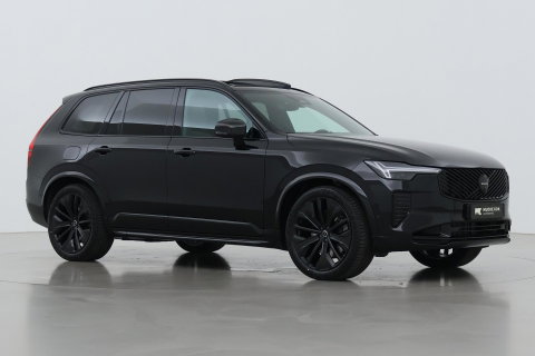 Volvo XC90 T8 Ultra Black Edition | Bowers&Wilkins | Luchtvering | Panoramadak | Trekhaak | 360° Camera | Massage | Stoelventilatie | 21 Inch