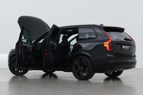 Volvo XC90 T8 Ultra Black Edition | Bowers&Wilkins | Luchtvering | Panoramadak | Trekhaak | 360° Camera | Massage | Stoelventilatie
