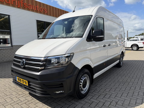 Volkswagen Crafter 35 2.0 TDI 177pk L3H3 ( L2H2 ) Comfortline / vaste prijs rijklaar € 23.950 ex btw / euro 6 / lease vanaf € 391 / dubbele schuifdeur / ramen rondom / airco / cruise / navi / camera !