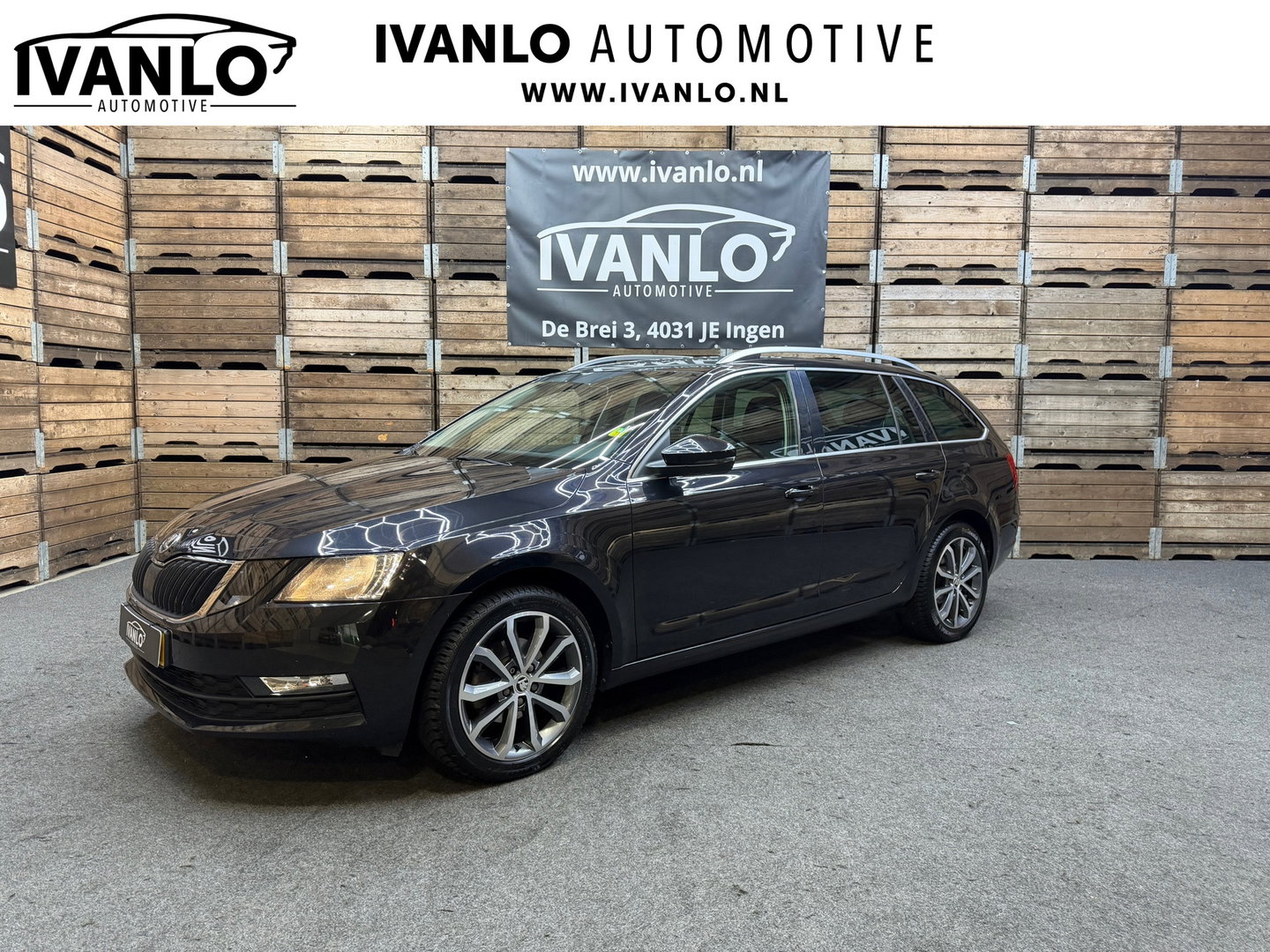 Škoda Octavia Combi 1.6 TDI Greentech Style Business Navi Clima Trekhaak Camera 17"LM