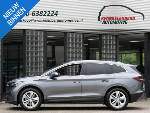Škoda Enyaq iV 80 LEER/ ADAPTIVE CRUISE/ TREKHAAK/ BLINDSPOT/ ELEKT. STOEL/ SOH 90%