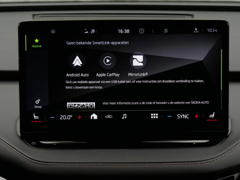 Škoda Enyaq iV 80 LEER/ ADAPTIVE CRUISE/ TREKHAAK/ BLINDSPOT/ ELEKT. STOEL/ SOH 90%