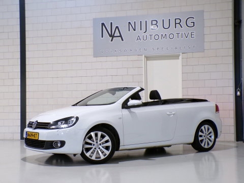Volkswagen Golf Cabriolet 1.2 TSI Highline CUP Edition Apple-carplay Stoelverwarming Xenon-LED Parkeersensoren Trekhaak Garantie