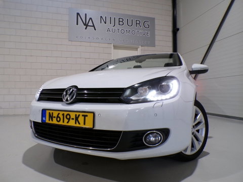 Volkswagen Golf Cabriolet 1.2 TSI Highline CUP Edition Apple-carplay Stoelverwarming Xenon-LED Parkeersensoren Trekhaak Garantie