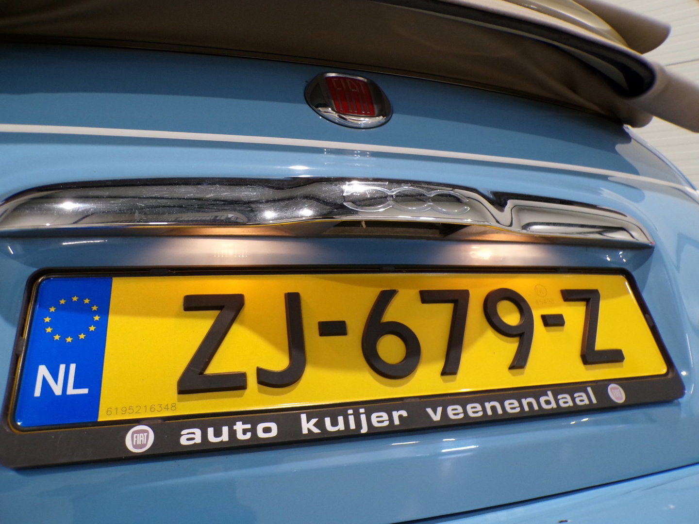 Fiat 500C 0.9 TwinAir Turbo Spiaggina 58 "Origineel NL!" Apple-Carplay Parkeersensoren Navigatie Cruise-control Bluetooth DAB+
