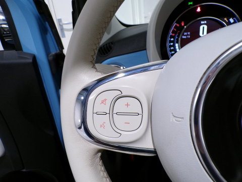 Fiat 500C 0.9 TwinAir Turbo Spiaggina 58 "Origineel NL!" Apple-Carplay Parkeersensoren Navigatie Cruise-control Bluetooth DAB+