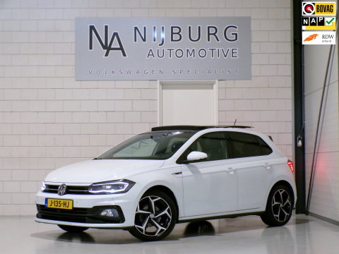 Volkswagen Polo 1.0 TSI Highline R-Line "Origineel NL!" 2x R Line Pano Led Virtual Apple-Carplay Parkeersensor Drive-mode Adaptive