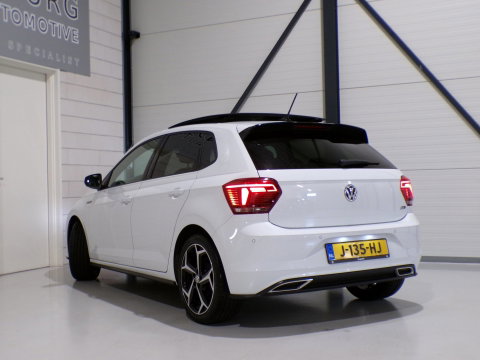 Volkswagen Polo 1.0 TSI Highline R-Line "Origineel NL!" 2x R Line Pano Led Virtual Apple-Carplay Parkeersensor Drive-mode Adaptive