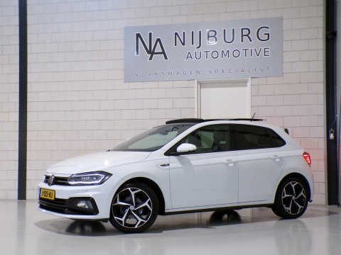 Volkswagen Polo 1.0 TSI Highline R-Line "Origineel NL!" 2x R Line Pano Led Virtual Apple-Carplay Parkeersensor Drive-mode Adaptive