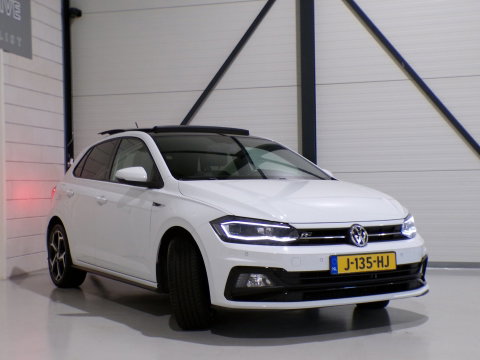 Volkswagen Polo 1.0 TSI Highline R-Line "Origineel NL!" 2x R Line Pano Led Virtual Apple-Carplay Parkeersensor Drive-mode Adaptive