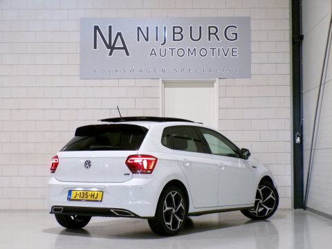 Volkswagen Polo 1.0 TSI Highline R-Line "Origineel NL!" 2x R Line Pano Led Virtual Apple-Carplay Parkeersensor Drive-mode Adaptive
