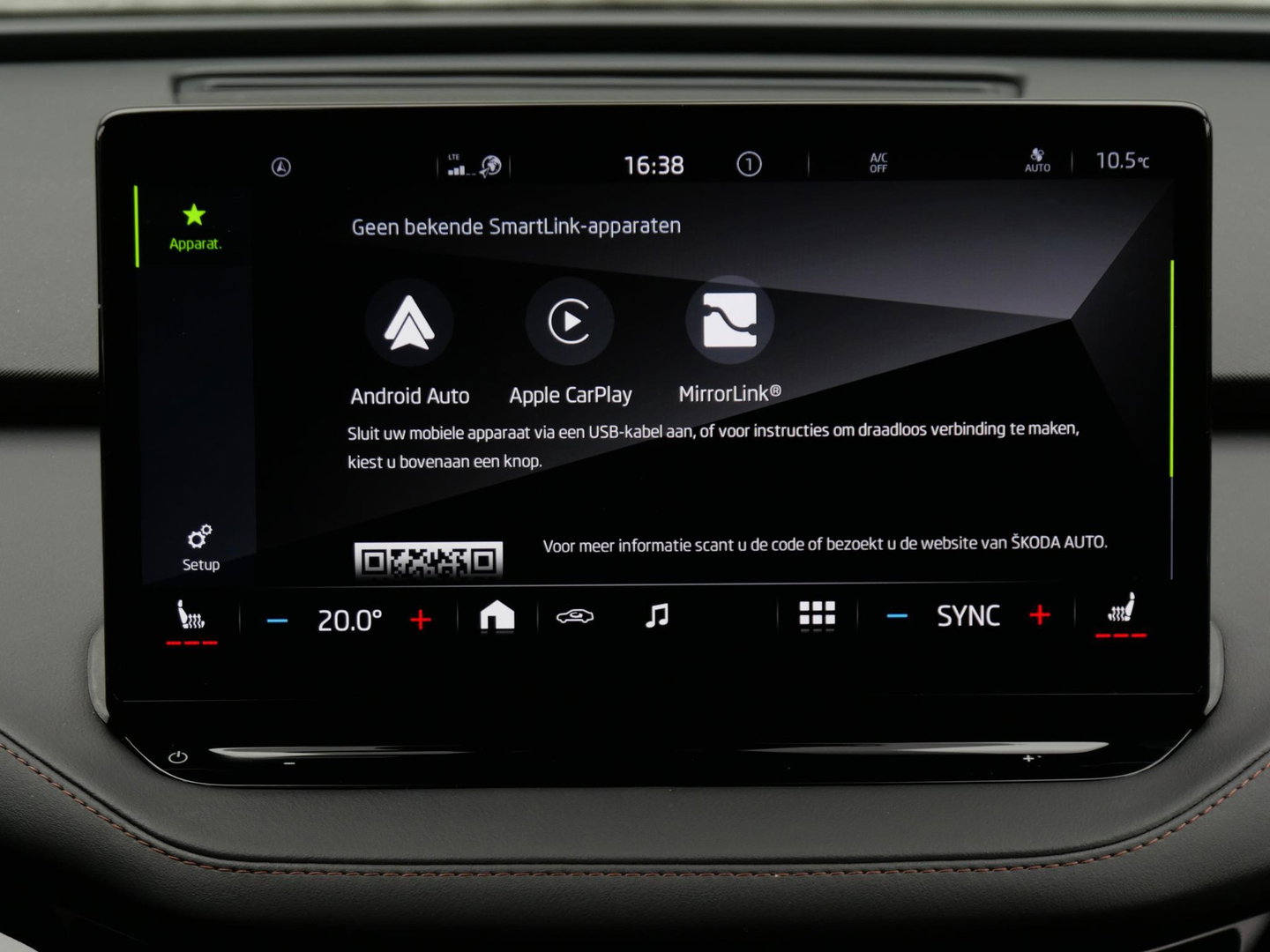 Škoda Enyaq iV 80 LEER/ ADAPTIVE CRUISE/ TREKHAAK/ BLINDSPOT/ ELEKT. STOEL/ SOH 90%