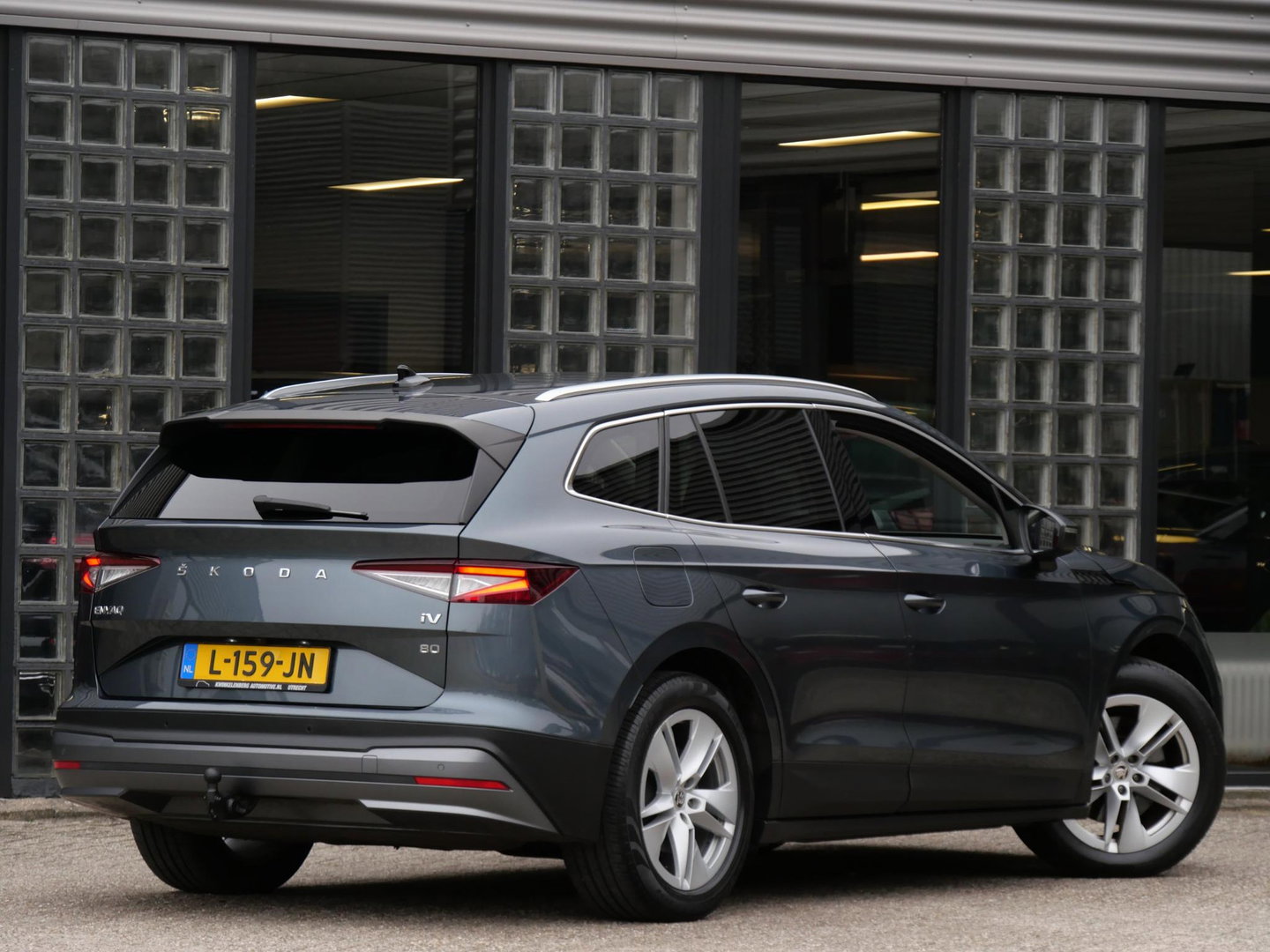 Škoda Enyaq iV 80 LEER/ ADAPTIVE CRUISE/ TREKHAAK/ BLINDSPOT/ ELEKT. STOEL/ SOH 90%