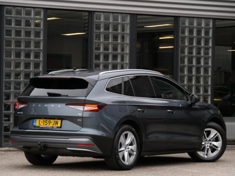 Škoda Enyaq iV 80 LEER/ ADAPTIVE CRUISE/ TREKHAAK/ BLINDSPOT/ ELEKT. STOEL/ SOH 90%