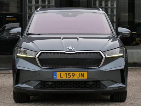 Škoda Enyaq iV 80 LEER/ ADAPTIVE CRUISE/ TREKHAAK/ BLINDSPOT/ ELEKT. STOEL/ SOH 90%