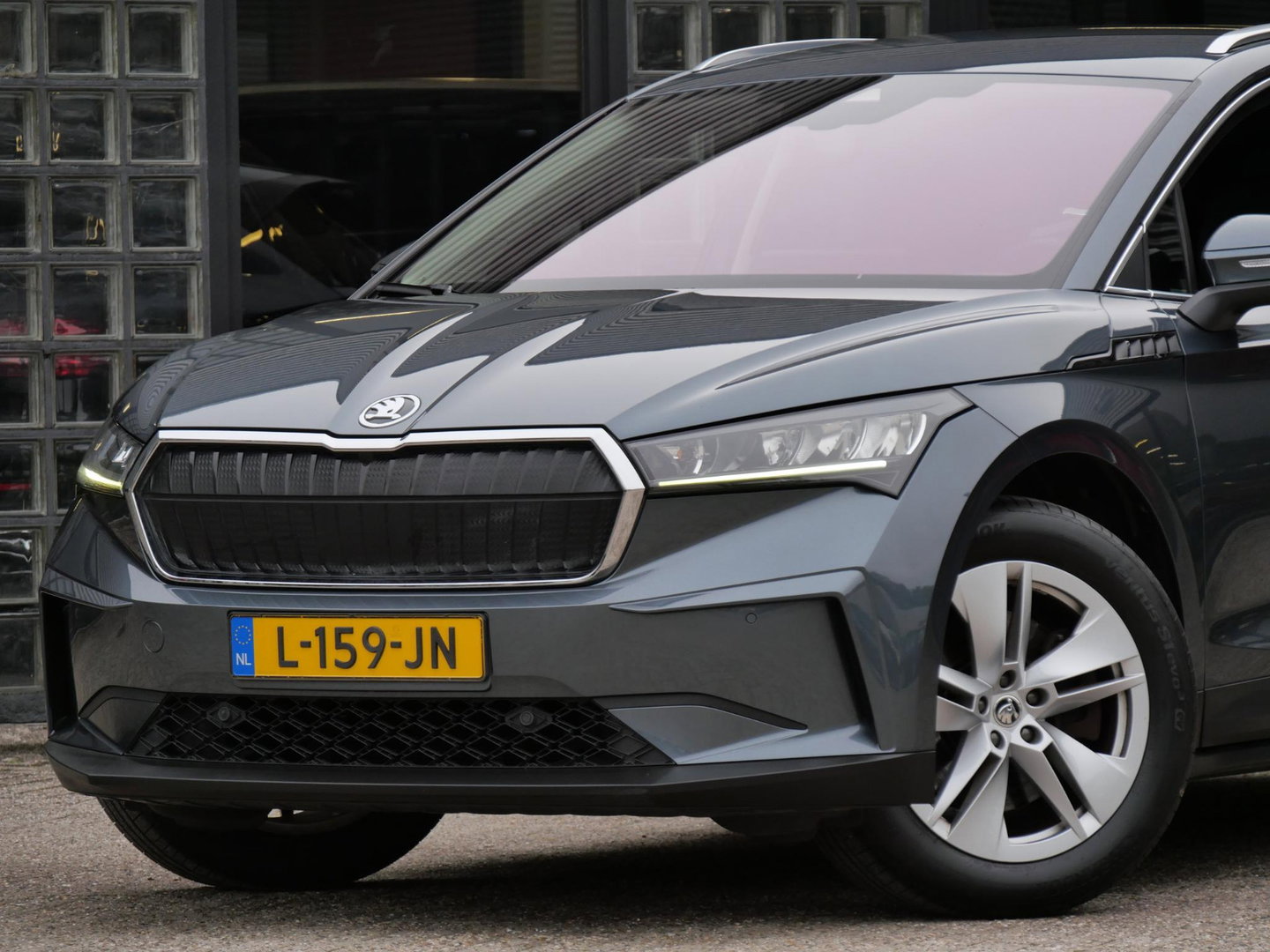 Škoda Enyaq iV 80 LEER/ ADAPTIVE CRUISE/ TREKHAAK/ BLINDSPOT/ ELEKT. STOEL/ SOH 90%