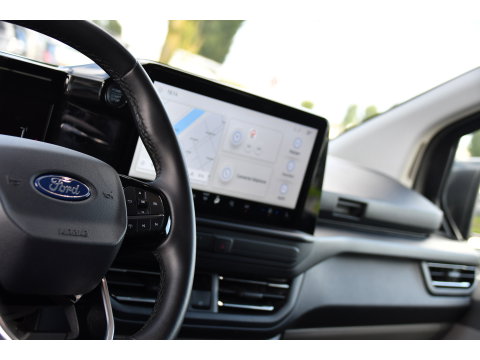 Ford Transit Custom 320 2.0 TDCI L2H1 Limited DC Adaptieve Cruise, 360 Camera, Carplay, Automaat, LED, 2 x Schuifdeur, Stoelverwarming, Virtual, 170pk, Sensoren, Uniek!