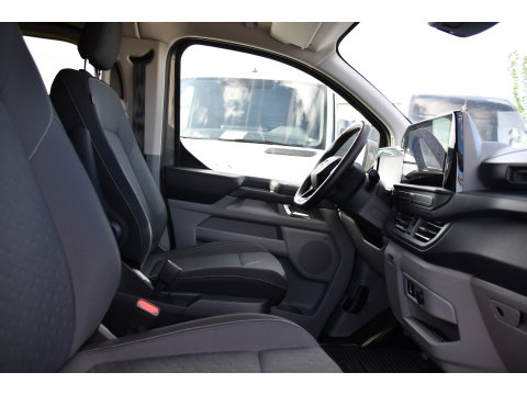 Ford Transit Custom 320 2.0 TDCI L2H1 Limited DC Adaptieve Cruise, 360 Camera, Carplay, Automaat, LED, 2 x Schuifdeur, Stoelverwarming, Virtual, 170pk, Sensoren, Uniek!
