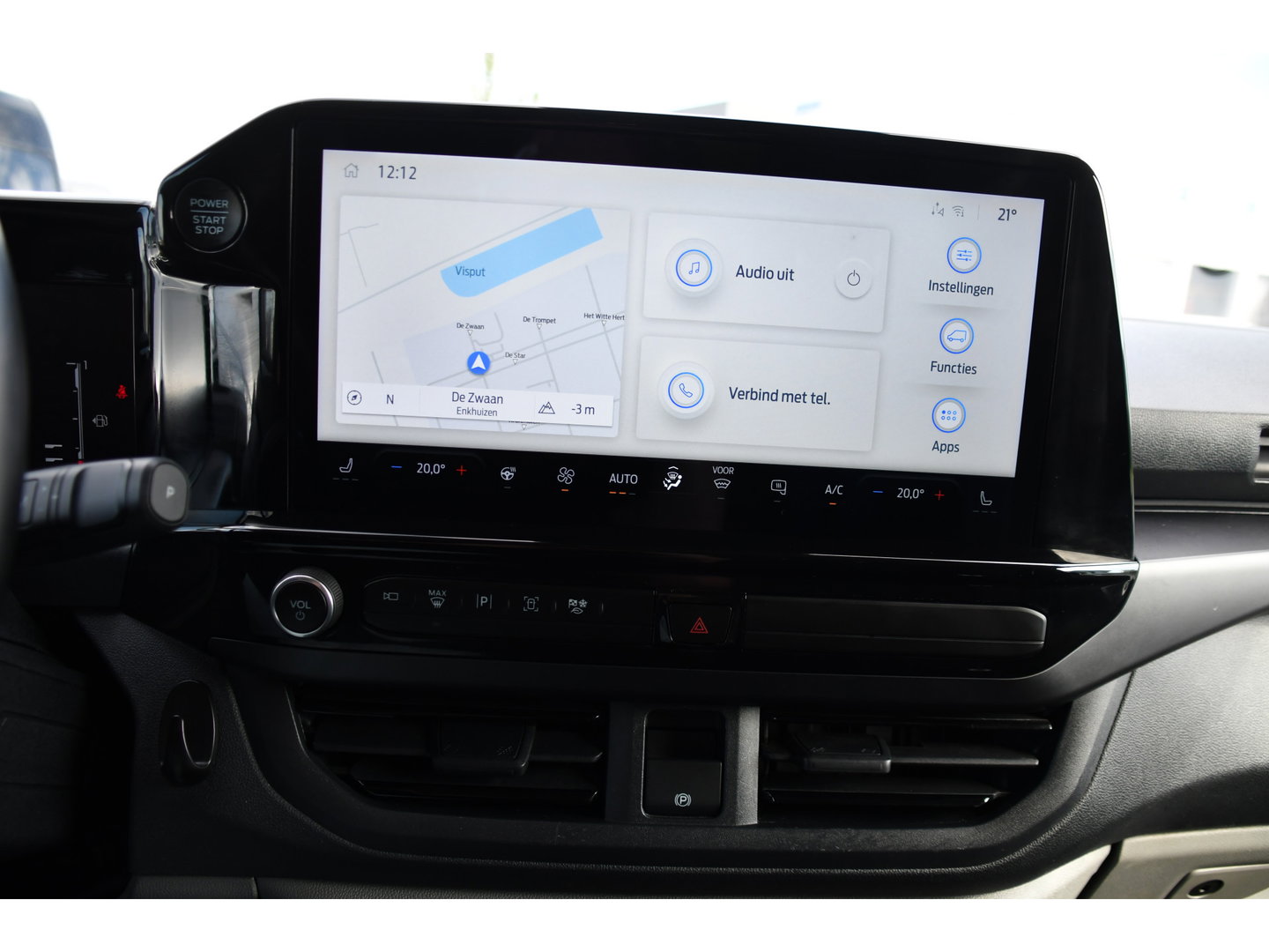 Ford Transit Custom 320 2.0 TDCI L1H1 Sport AWD Black Edition Adaptieve Cruise, 360 Camera, Carplay, B&O, Electrische Stoel, 170pk, LED, 4x4, Stoelverwarming, Stuurverwarming, Uniek!