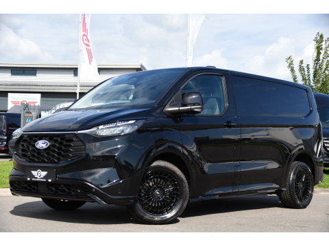 Ford Transit Custom 320 2.0 TDCI L1H1 Sport AWD Black Edition Adaptieve Cruise, 360 Camera, Carplay, B&O, Electrische Stoel, 170pk, LED, 4x4, Stoelverwarming, Stuurverwarming, Uniek!