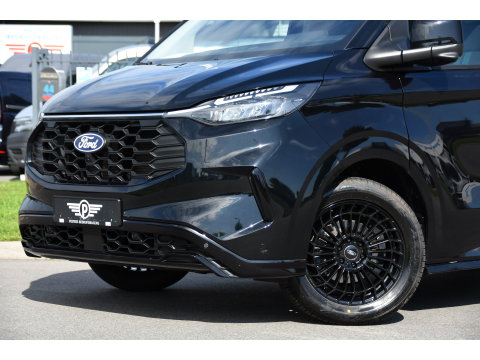Ford Transit Custom 320 2.0 TDCI L1H1 Sport AWD Black Edition Adaptieve Cruise, 360 Camera, Carplay, B&O, Electrische Stoel, 170pk, LED, 4x4, Stoelverwarming, Stuurverwarming, Uniek!