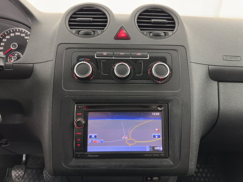 Volkswagen Caddy 1.6 TDI BMT *NAVI-FULLMAP | LEATHER-FABRIC | AIRCO | CRUISE | PDC | COMFORT-SEATS*