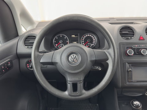 Volkswagen Caddy 1.6 TDI BMT *NAVI-FULLMAP | LEATHER-FABRIC | AIRCO | CRUISE | PDC | COMFORT-SEATS*