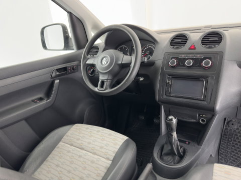 Volkswagen Caddy 1.6 TDI BMT *NAVI-FULLMAP | LEATHER-FABRIC | AIRCO | CRUISE | PDC | COMFORT-SEATS*