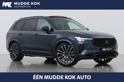 Volvo XC90 T8 Ultra Black Edition | Bowers&Wilkins | Luchtvering | Panoramadak | Trekhaak | 360° Camera | Massage | Stoelventilatie | 22 Inch