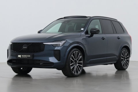 Volvo XC90 T8 Ultra Black Edition | Bowers&Wilkins | Luchtvering | Panoramadak | Trekhaak | 360° Camera | Massage | Stoelventilatie | 22 Inch