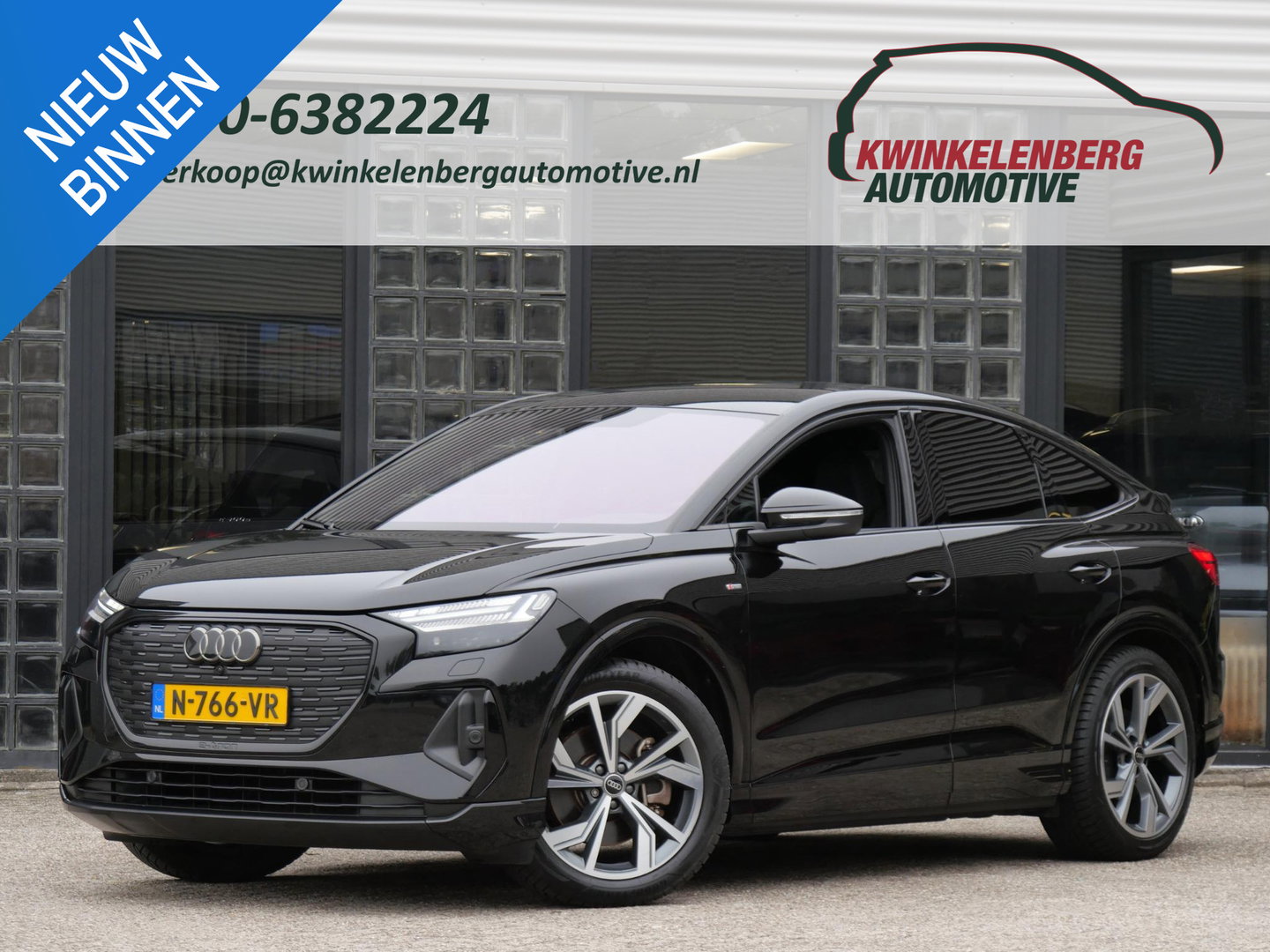 Audi Q4 Sportback e-tron 40 S-EDITION/ ELEKT. STOELEN/ BLINDSPOT/ HEAD-UP/ SONOS AUDIO/ SOH 95%