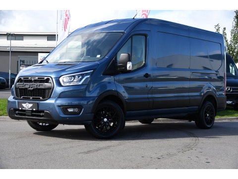 Ford Transit 350 2.0 TDCI L3H2 Limited PB Edition Camera, Cruise, Carplay, Stoelverwarming, 185pk, Trekhaak, Sensoren, LED, NAVI, Uniek!