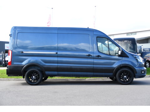 Ford Transit 350 2.0 TDCI L3H2 Limited PB Edition Camera, Cruise, Carplay, Stoelverwarming, 185pk, Trekhaak, Sensoren, LED, NAVI, Uniek!