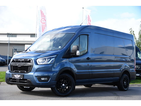 Ford Transit 350 2.0 TDCI L3H2 Limited PB Edition Camera, Cruise, Carplay, Stoelverwarming, 185pk, Trekhaak, Sensoren, LED, NAVI, Uniek!