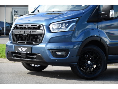 Ford Transit 350 2.0 TDCI L3H2 Limited PB Edition Camera, Cruise, Carplay, Stoelverwarming, 185pk, Trekhaak, Sensoren, LED, NAVI, Uniek!
