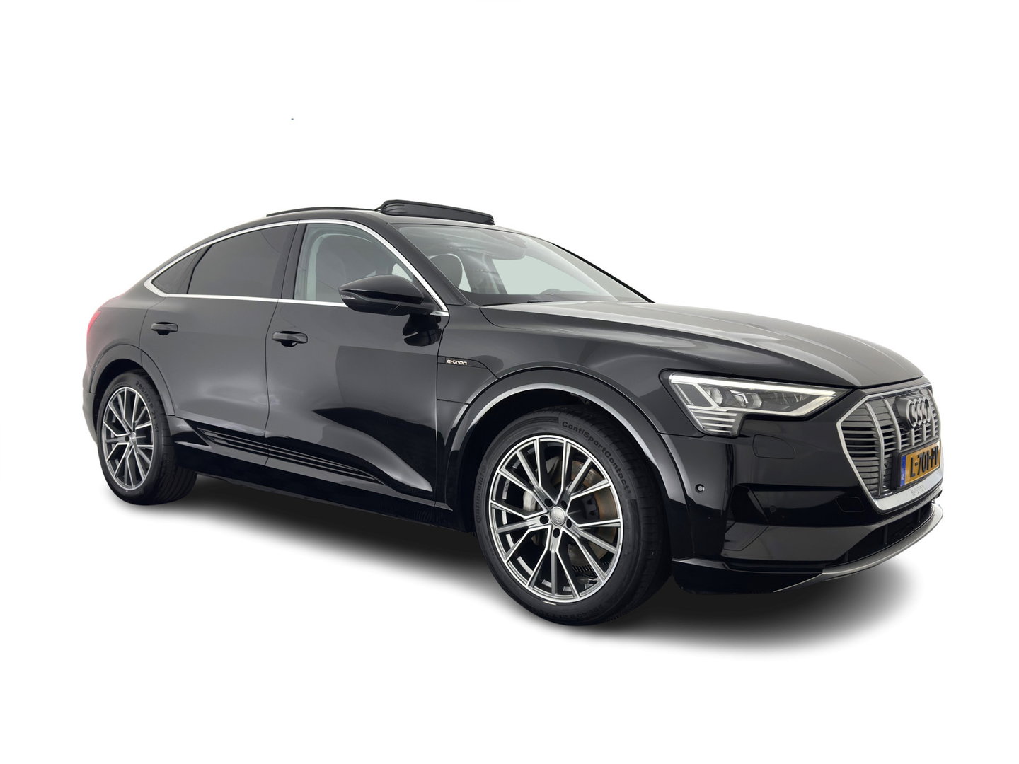 Audi e-tron Sportback 55 quattro Business edition Plus 95 kWh 3-Fase-11kW] {SoH-94%} *PANO | LEATHER | ADAPTIVE-CRUISE | MEMORY-PACK | FULL-LED | DIGI-COCKPIT | KEYLESS | CAMERA | PRIVACY-GLASS | HEATED-COMFORTSEATS | DAB+ | 21''ALU*