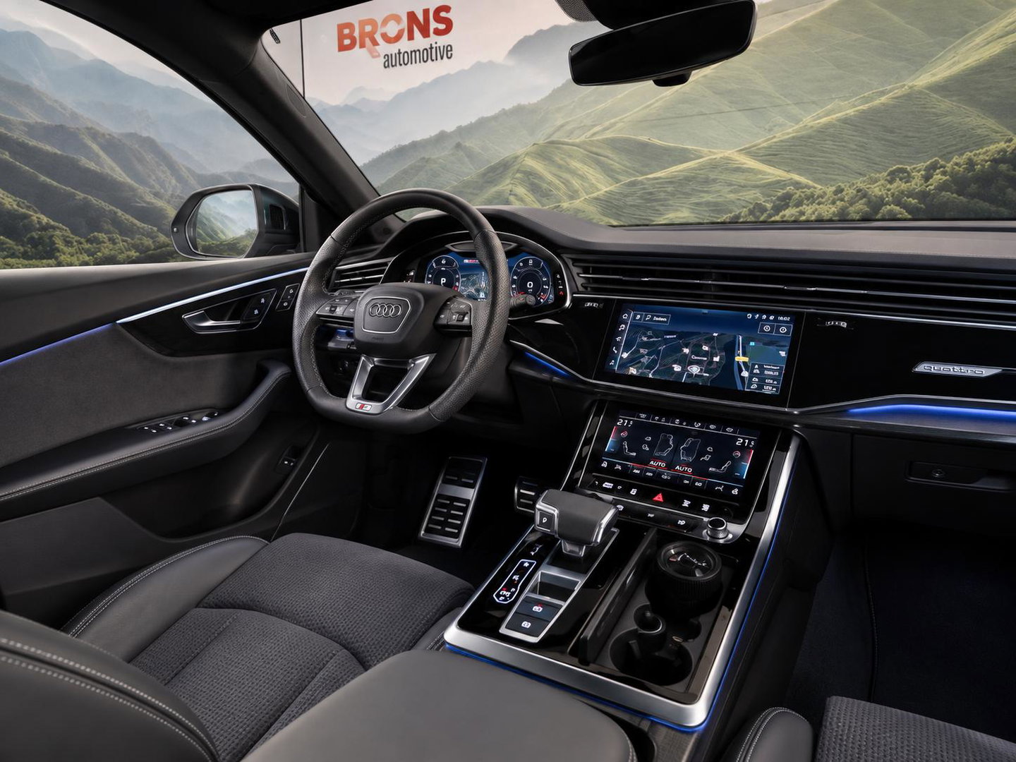 Audi Q8 55 TFSI e quattro Pro S-Line S-Line interieur l Luchtvering l Trekhaak l