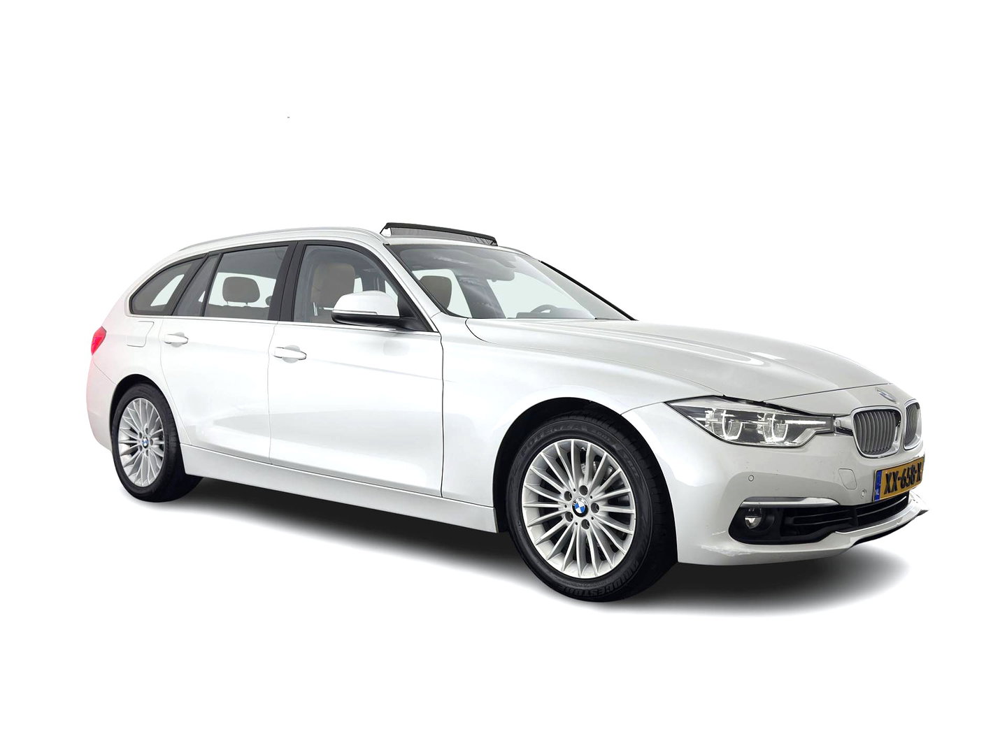 BMW 3 Serie Touring 318i Luxury Edition (INCL.BTW) Aut. *PANO | LEATHER | FULL-LED | HEATED-SPORTSEATS | DIGI-COCKPIT | NAVI-FULLMAP | ECC | PDC | CRUISE | 17''ALU | TOWBAR*