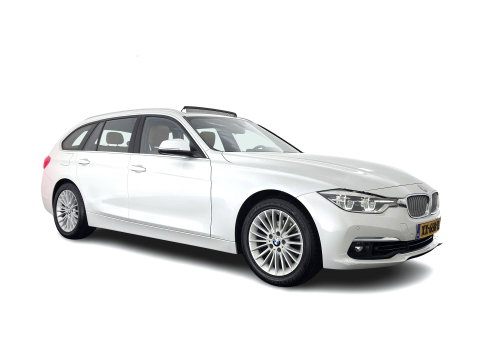 BMW 3 Serie Touring 318i Luxury Edition (INCL.BTW) Aut. *PANO | LEATHER | FULL-LED | HEATED-SPORTSEATS | DIGI-COCKPIT | NAVI-FULLMAP | ECC | PDC | CRUISE | 17''ALU | TOWBAR*